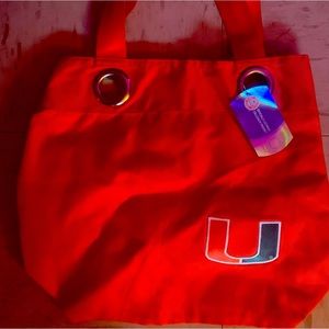 Orange Miami University Tote.